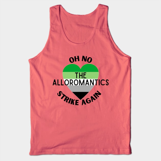 The Alloromantics Strike Again Tank Top by The Witchy Bibliophile